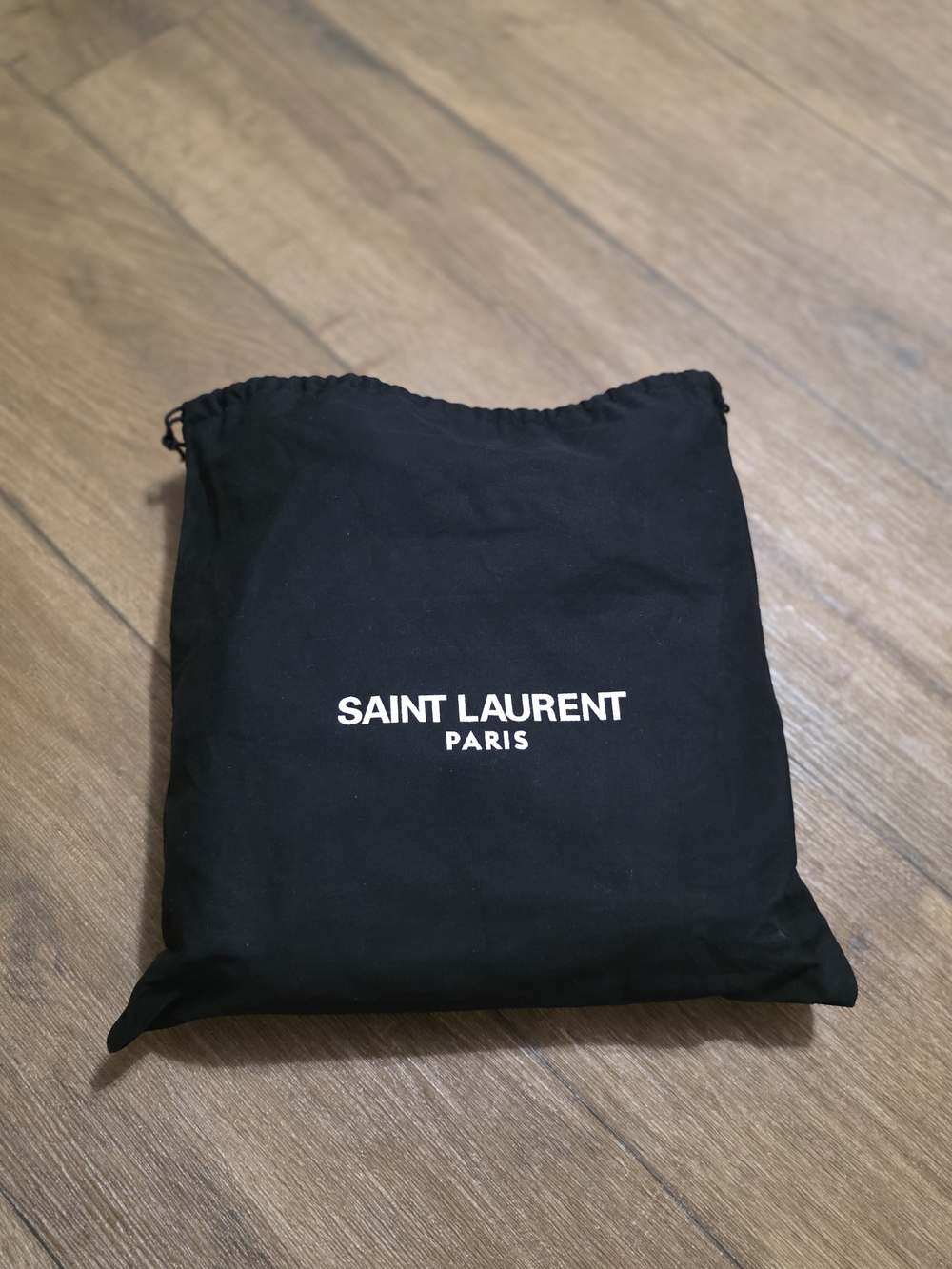 Saint Laurent Black Croc-Embossed Leather Shoulder Bag - Picture 11 of 11